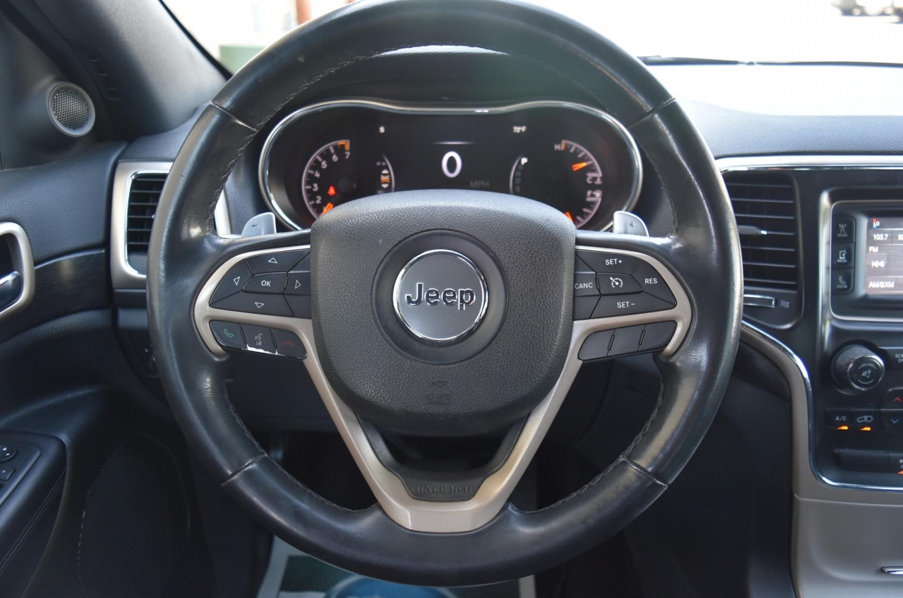 2014 Blue /Black Jeep Grand Cherokee Laredo (1C4RJFAG6EC) with an 3.6L V6 24 Valve VVT engine, 8-Speed Automatic transmission, located at 1600 E Hwy 44, Rapid City, SD, 57703, (605) 716-7878, 44.070232, -103.171410 - Photo #14